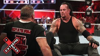 The Undertaker scares Shane McMahon then chokeslams him WWE Extreme Rules 2019 [upl. by Swinton838]