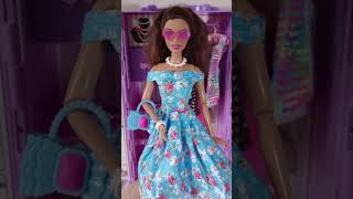 Barbie Dress Party Style barbiedoll barbie barbiefashion barbiestory barbiedress barbiegirl [upl. by Ialda]