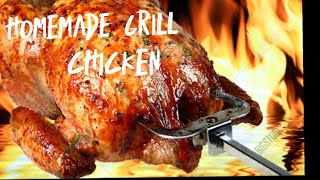 இனி வீட்டிலேயே கிரில் சிக்கன் செஞ்சு கலக்கலாம் வாங்க 😋😋grill chicken easy method restaurant style [upl. by Eeslehc900]