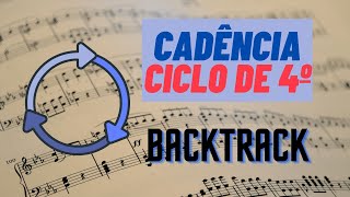 BACKTRACK  CADÊNCIA CICLO DE 4º INICIANDO EM F MAIOR [upl. by Nnelg]