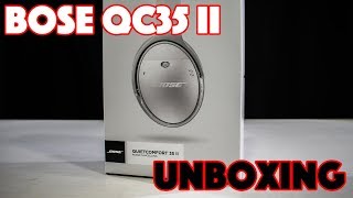 Bose QC35 II Unboxing Setup amp Initial Impressions [upl. by Helm7]