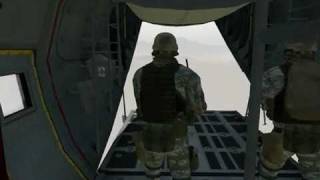 ARMA 2  REALISTIC PARADROP [upl. by Mani]