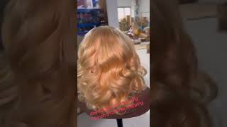 full 613 blonde wig❤️❤️ blondewig 613colorhair rawhair [upl. by Alidis907]