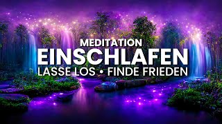 Meditation zum Einschlafen Stress amp Sorgen loslassen Inneren Frieden finden Entspannung amp Schlaf [upl. by Tirzah]