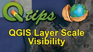 QGIS Set Layer Scale Visibility [upl. by Lathrope]