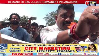 DEMAND TO BAN JULUSE PERMANENT IN CANACONA [upl. by Aniraad]