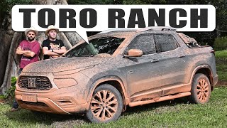 FIAT TORO 2023 na versão Rach 4x4 a Diesel Ela aguenta o tranco [upl. by Silenay]