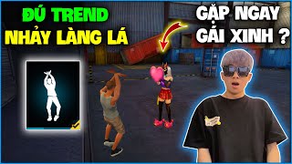 NTN giả bot đú trend “ Nhảy Làng Lá ” trên TikTok bất ngờ gặp gái xinh và cái kết [upl. by Earahc]