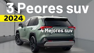 3 PEORES y 4 MEJORES SUVs que podrías COMPRAR ESTE 2024 [upl. by Nameloc502]