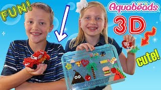 3D Aquabeads Family Playtime Fun [upl. by Lauralee]