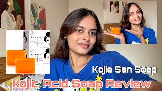 Kojic Acid Soap Review  Kojie San Soap  Skin lightning Soap  Sumya Binte [upl. by Lraep]