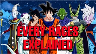 Every Dragon Ball Race Explained  Dragon Ball [upl. by Sillad]