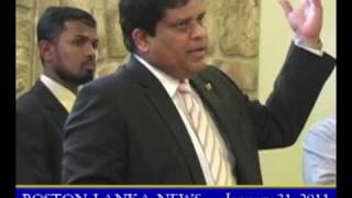 Boston Lanka Special Report Shavendra Silva in Boston [upl. by Camroc]