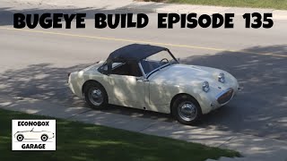 How to install the convertible top on the Austin Healey Sprite MK1 part 2 Bugeye build episode 135 [upl. by Ecerahc]