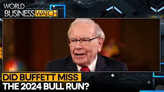 Warren Buffetts Cash Reserves Stir Anxiety In Markets  World Business Watch [upl. by Kameko995]