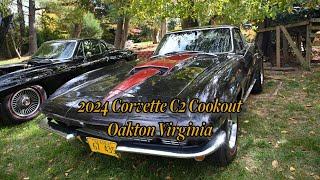 2024 Corvette C2 Owners Cookout  Historic SecondGen Models Gather in Oakton VA 🏎️🔥 [upl. by Yrrac]