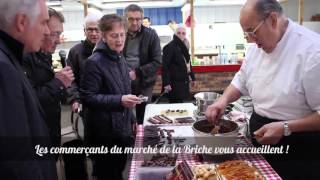 Les commerçants du marché de la Briche vous accueillent [upl. by Ramled637]