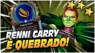 TFT  JOGUEI COM RENNI CARRY E A NOVA SINERGIA DE CASHOUT [upl. by Lasorella]