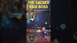 THE SACRED RAID BOSS 🙏❄️⚓ shorts autochess autochessmobile [upl. by Garth]