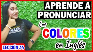 Aprende a PRONUNCIAR Los Colores y Formas Básicas En Inglés ✅ INGLÉS CHÉVERE 34 😎 [upl. by Uyr]