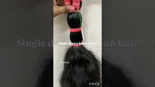 UNPROCESSED INDIAN RAW TEMPLE HAIR EXTENSIONShaircolor bundles lacewigs wig naturalhair [upl. by Giacopo803]