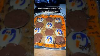 Halloween Cookie Cake in my dorm room [upl. by Nessej]