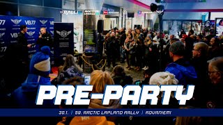 🔴 Ralli SM LIVE  59 Arctic Lapland Rally  Preparty  3012024 [upl. by Athenian235]