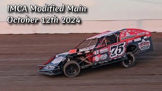 IMCA Modified Main At Central Arizona Raceway 101224 [upl. by Steinke]