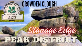 CROWDEN CLOUGH  DONT GO THERE GRADE 1 SCRAMBLE  PEAK DISTRICT 4K [upl. by Hulburt]