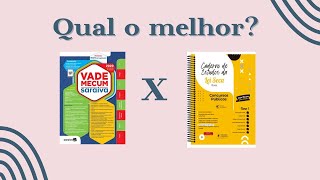 Caderno de estudos da lei seca X Vade Mecum qual comprar [upl. by Anaik213]