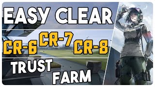 CR6  CR7  CR8  Stable Trust Farm Easy Strategy 【Arknights  アークナイツ】 [upl. by Naujd511]