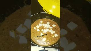 Shahi Paneer recipe  easy and tasty recipe 😋 food ytshorts shahipaneer [upl. by Nlycaj]