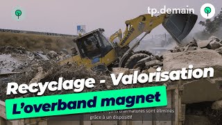 13 Loverband magnet sur les concasseurs dune plateforme de recyclage [upl. by Pen]