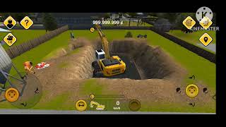 construtionsimulater 2014 building Bild in my site virelvideo hitachi excavator gujarati [upl. by Nueoht126]