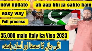 Italy Visa Update 2024  Italy Visa For pakistan italy [upl. by Atnoed]