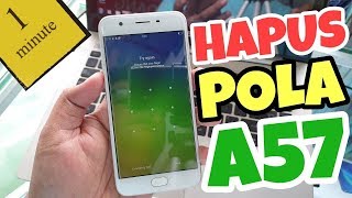 CUMA 1 MENIT MENGATASI LUPA POLA OPPO A57 CPH1701 TANPA FLASH PROSES CEPAT ANTI BRICK [upl. by Odeen]