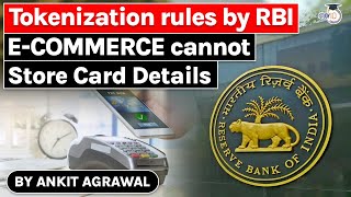 RBIs New Card Tokenisation Guidelines eCommerce Sites Prohibited from Storing Card Details [upl. by Ennahtebazile]