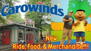 Carowinds  New Ride Food amp Merchandise  Lets Go May 2023 [upl. by Rosenblum303]