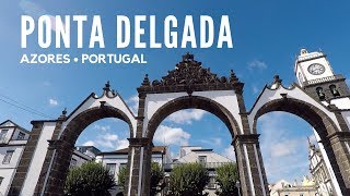 Ponta Delgada  Azores São Miguel  Portugal 🇵🇹  JOEJOURNEYS [upl. by Kaylyn]