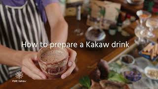 How to prepare your cacao drink [upl. by Kreiner]