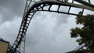 Corkscrew offride  Silverwood theme park [upl. by Aryas]