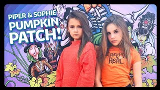 MrBones Pumpkin Patch with my BEST FRIEND Piper Rockelle  Sophie Fergi [upl. by Sheba]