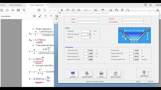 Cálculo del tirante crítico en canal trapezoidal [upl. by Fayre]