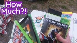 So Many Games At This Rainy Car Boot Sale [upl. by Ball]