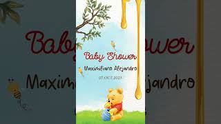 Winnie Pooh Baby Shower [upl. by Adniles]