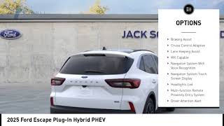 2025 Ford Escape PlugIn Hybrid SS149 [upl. by Twum753]