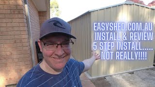 EASYSHED Garden Shed Build from wwwEASYSHEDcomau [upl. by Iggy]