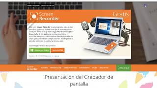 Grabador de pantalla gratis para PC  Icecream Screen Recorder [upl. by Dloreh]