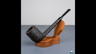 Savinelli Baronet Bruyere Rusticated Canadian Saddle Stem 8003 [upl. by Ajay]