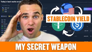 Best Stablecoin Yield Farming Strategy Earn 65 APY w this SECRET website [upl. by Darlleen260]